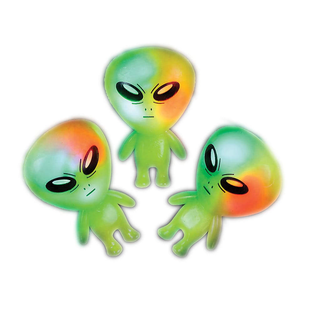 Light Up LED Rubber Multicolored Alien Finger Halloween Flashing Rings Pack of 24 All Products Light Up LED Rubber Multicolored Alien Finger Halloween Flashing Rings Pack of 24 All Products 3