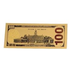 24K Gold plated 100 Dollar Bill Replica Paper Money Currency Banknote Art Commemorative Collectible Holiday Decoration 24K Gold and Silver Plated Replica Bills 24K Gold plated 100 Dollar Bill Replica Paper Money Currency Banknote Art Commemorative Collectible Holiday Decoration 24K Gold and Silver Plated Replica Bills 5