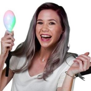 Multicolored LED 7 Inch Maracas All Products 3