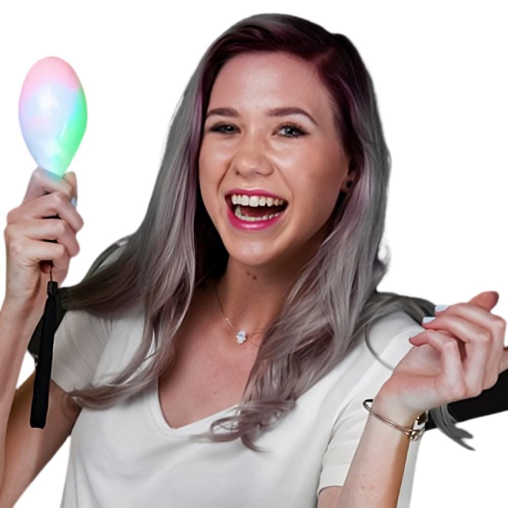 Multicolored LED 7 Inch Maracas All Products Multicolored LED 7 Inch Maracas All Products 3