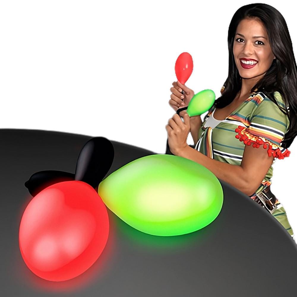 Multicolored LED 7 Inch Maracas All Products Multicolored LED 7 Inch Maracas All Products 4