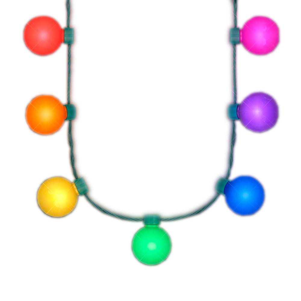 Large Rainbow Party Globes Light Up Crewe Necklace All Products Large Rainbow Party Globes Light Up Crewe Necklace All Products 3