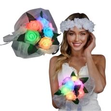 Light Up Flower Bouquet for Wedding All Products Light Up Flower Bouquet for Wedding All Products 5
