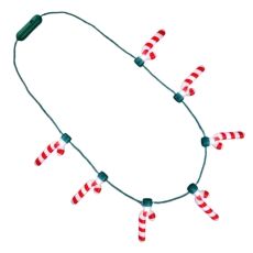 Light Up Seven Candy Cane Charms Christmas Necklace All Products Light Up Seven Candy Cane Charms Christmas Necklace All Products 5
