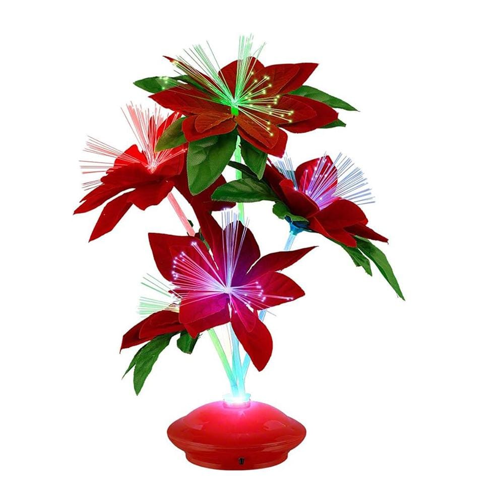 Christmas Fiber Optic Flower Centerpiece All Products Christmas Fiber Optic Flower Centerpiece All Products 5