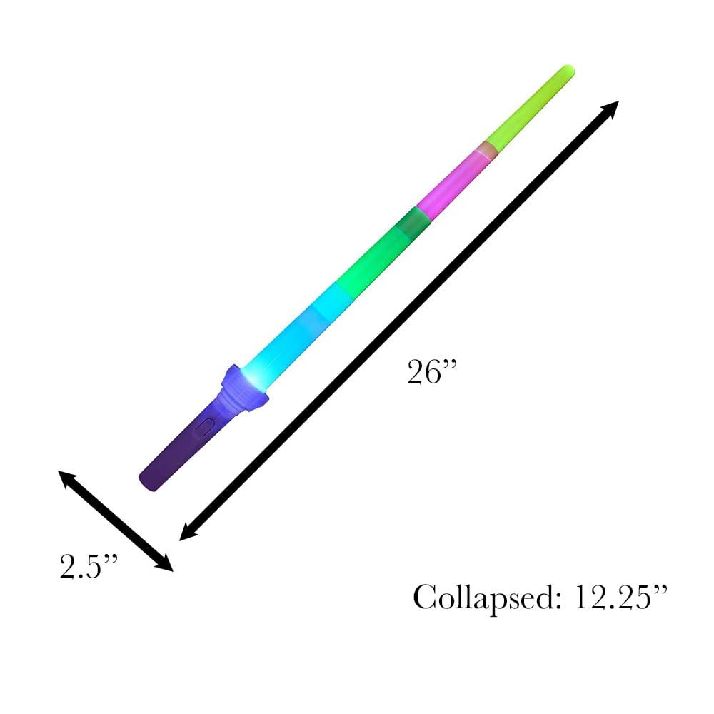 Light Up Expandable Multicolor Neon Swords All Products Light Up Expandable Multicolor Neon Swords All Products 6