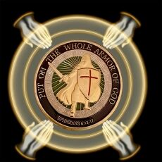 Put on the Whole Armor of God Christian Gold Plated Coin All Products Put on the Whole Armor of God Christian Gold Plated Coin All Products 8