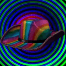 Multicolor Lights Metallic Shine Rainbow Cowboy Hat All Products Multicolor Lights Metallic Shine Rainbow Cowboy Hat All Products 8