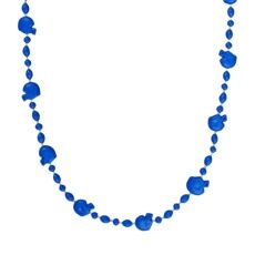 Football Helmet Bead Necklaces Non Metallic Blue Pack of 12 All Products Football Helmet Bead Necklaces Non Metallic Blue Pack of 12 All Products 4