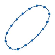 Football Helmet Bead Necklaces Non Metallic Blue Pack of 12 All Products Football Helmet Bead Necklaces Non Metallic Blue Pack of 12 All Products 5