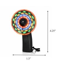 Portable Light Up Mini Cooling Fan with Black Handle All Products Portable Light Up Mini Cooling Fan with Black Handle All Products 4
