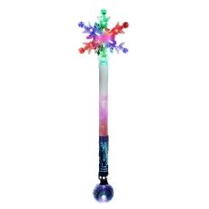 Light Up Snowflake Multicolor Wand with Huge Prism Ball All Products Light Up Snowflake Multicolor Wand with Huge Prism Ball All Products 4
