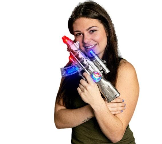 Light Up 12 Inch Space Ball Toy Machine Gun with Galactic Sounds All Products Light Up 12 Inch Space Ball Toy Machine Gun with Galactic Sounds All Products 3