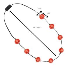Light Up Small Pumpkin String Charms Necklace All Products Light Up Small Pumpkin String Charms Necklace All Products 6