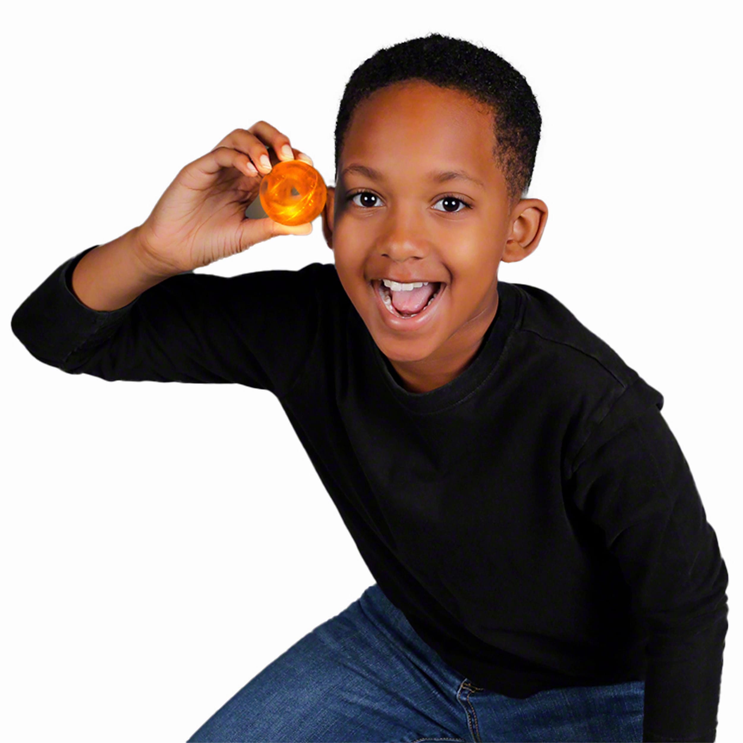 LED Impact Activated Bouncy Ball Orange All Products LED Impact Activated Bouncy Ball Orange All Products 3