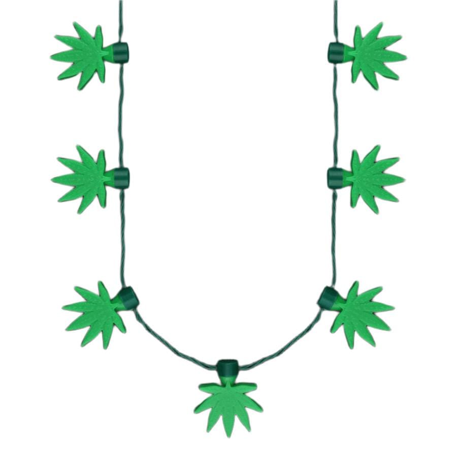 Light Up Flashing Pot Leaf Jumbo Charms Necklace 420 Light Up Flashing Pot Leaf Jumbo Charms Necklace 420 4