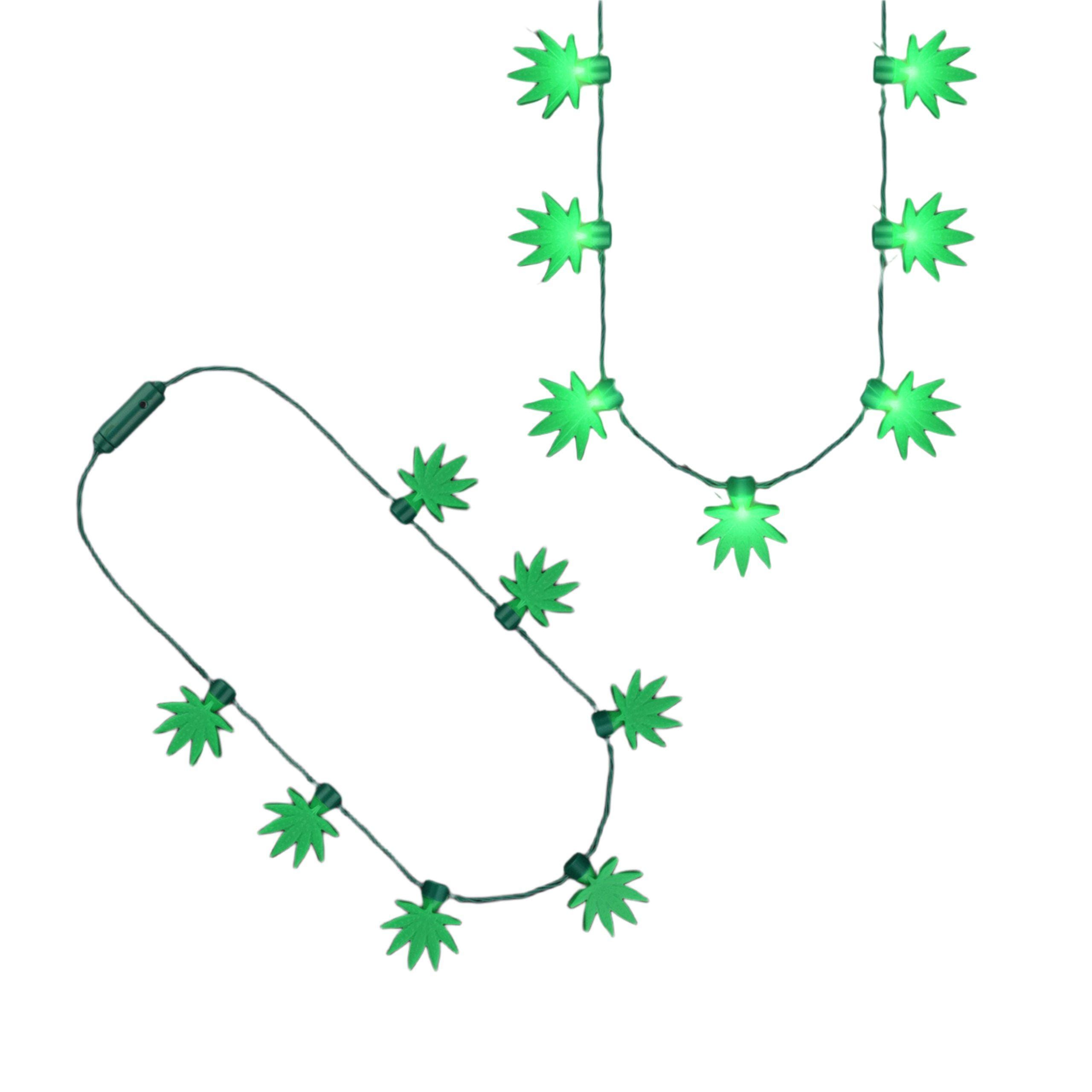 Light Up Flashing Pot Leaf Jumbo Charms Necklace 420 Light Up Flashing Pot Leaf Jumbo Charms Necklace 420 6