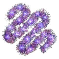 Light Up Sparkle Queen Tinsel Boa White LEDs All Products Light Up Sparkle Queen Tinsel Boa White LEDs All Products 5