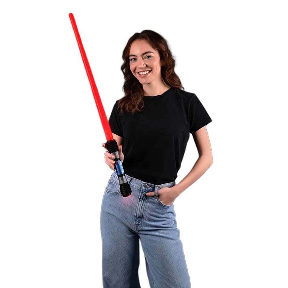 Galactic LED Expandable Red Light Saber Sword 4th of July Galactic LED Expandable Red Light Saber Sword 4th of July 3