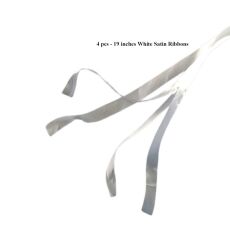 Light Up White Satin Ribbon Wand for Weddings All Products Light Up White Satin Ribbon Wand for Weddings All Products 5