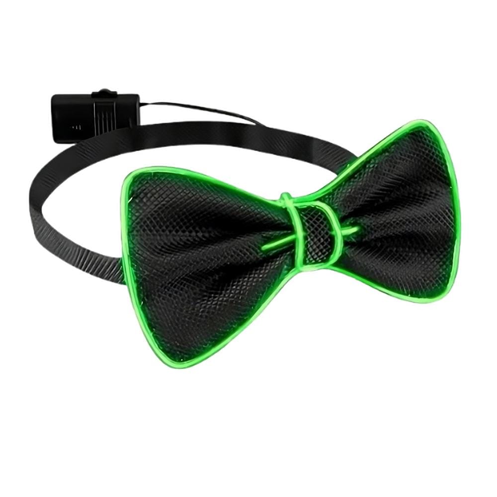 EL Wire Green Bow Tie St Patricks Day Night Parties All Products EL Wire Green Bow Tie St Patricks Day Night Parties All Products 4