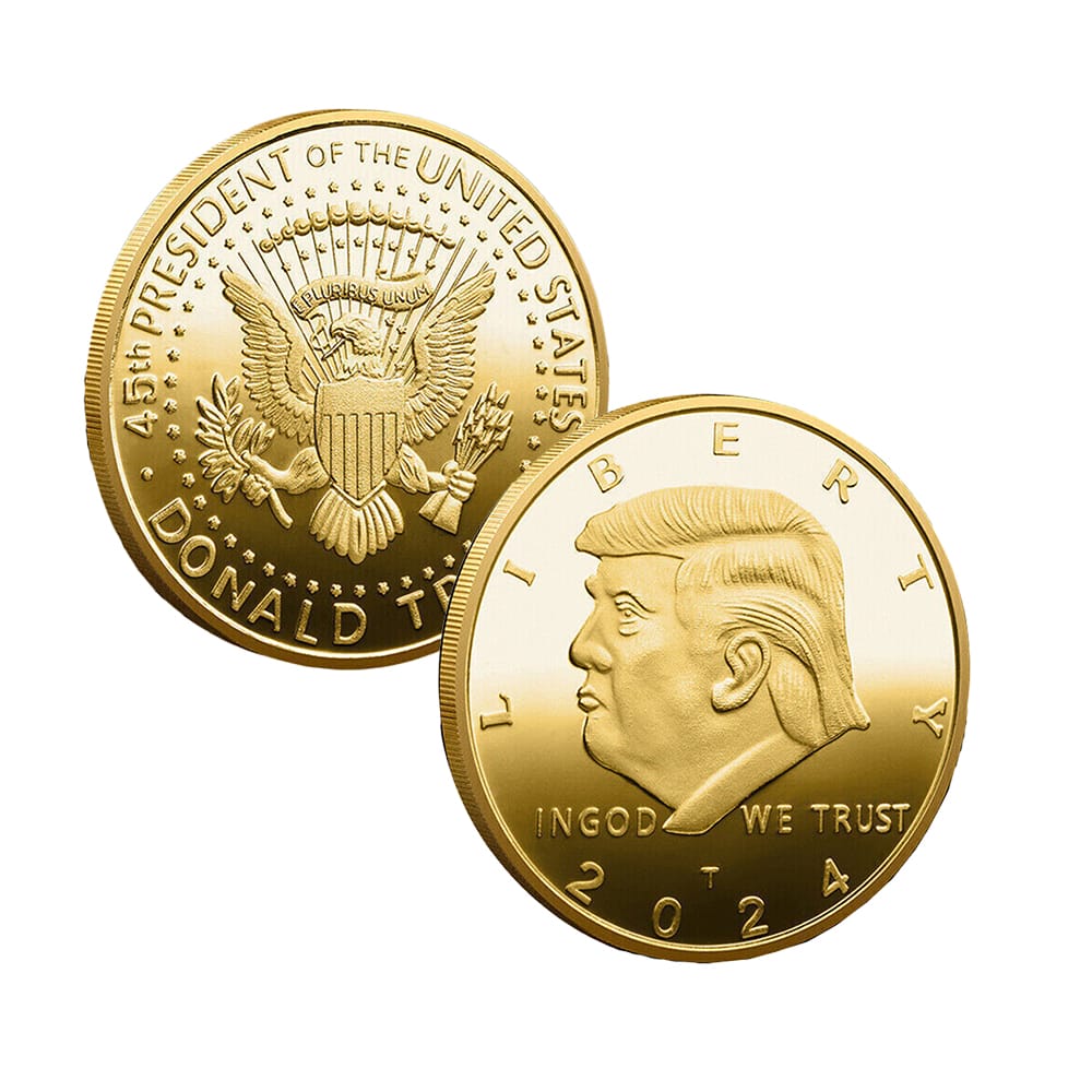 2024 Liberty Donald Trump Gold Plated Commemorative Tribute Coin All Products 2024 Liberty Donald Trump Gold Plated Commemorative Tribute Coin All Products 6