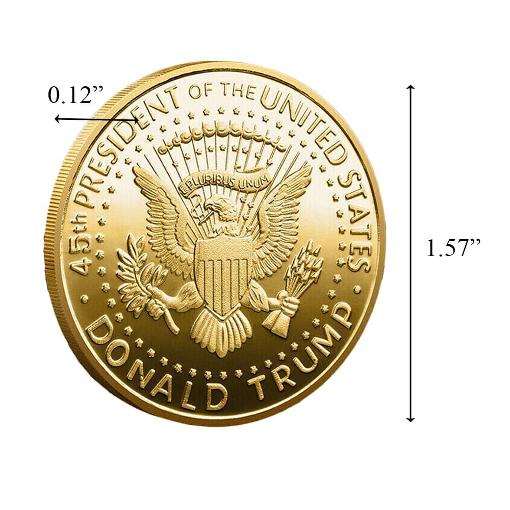 2024 Liberty Donald Trump Gold Plated Commemorative Tribute Coin All Products 2024 Liberty Donald Trump Gold Plated Commemorative Tribute Coin All Products 4