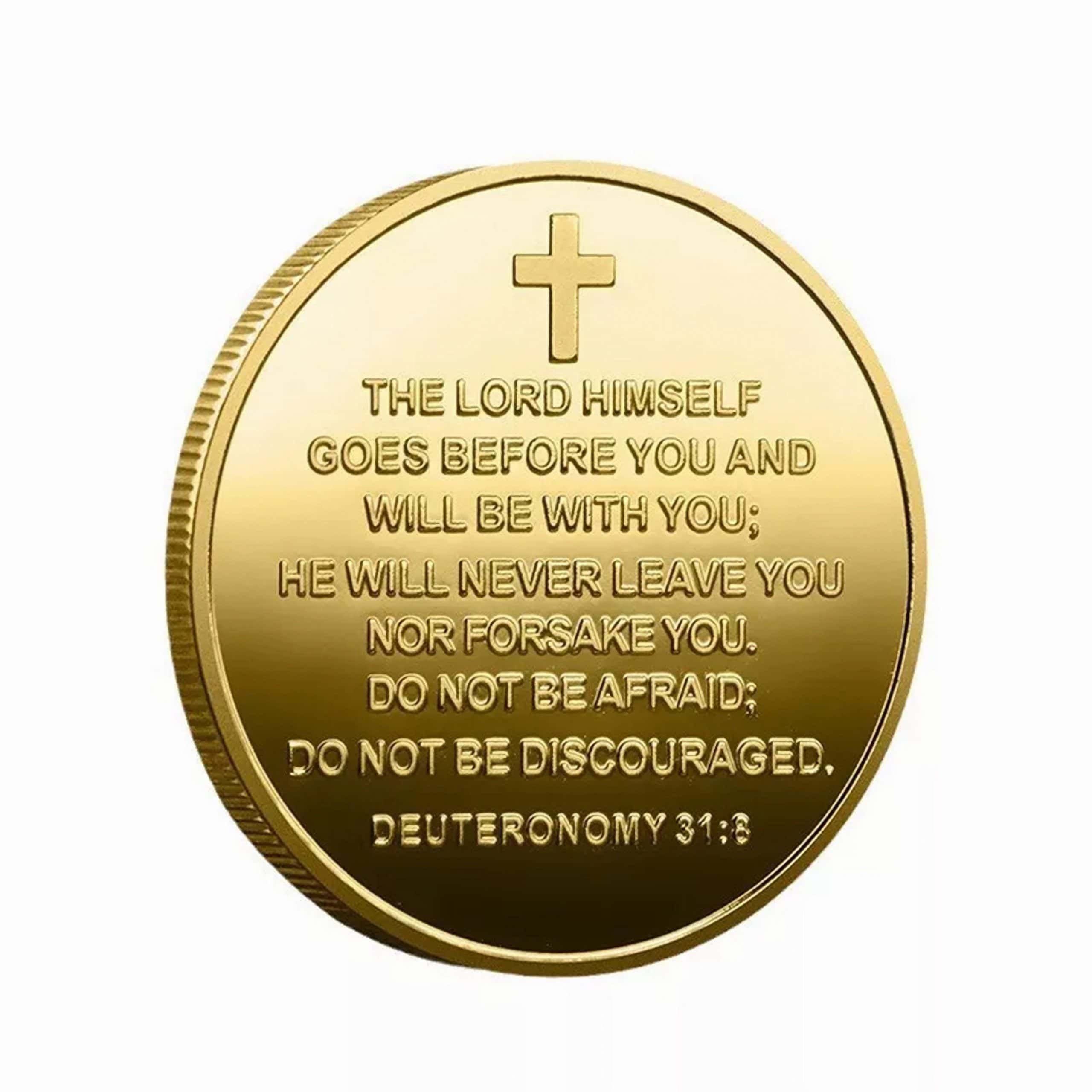 Rooted in Christ Gold Plated Christian Collectible Perfect Religious Coin All Products Rooted in Christ Gold Plated Christian Collectible Perfect Religious Coin All Products 5
