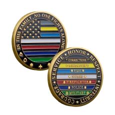 First Responders Military Thin Line Values Challenge Gold Plated Coin All Products First Responders Military Thin Line Values Challenge Gold Plated Coin All Products 6