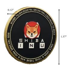 Shiba INU Dodgecoin Crypto Gold Plated Coin All Products Shiba INU Dodgecoin Crypto Gold Plated Coin All Products 4