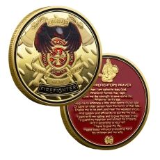 Thanksgiving Firefighters Prayer Challenge Commemorative Gold Plated Coin All Products Thanksgiving Firefighters Prayer Challenge Commemorative Gold Plated Coin All Products 6