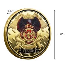 Thanksgiving Firefighters Prayer Challenge Commemorative Gold Plated Coin All Products Thanksgiving Firefighters Prayer Challenge Commemorative Gold Plated Coin All Products 5