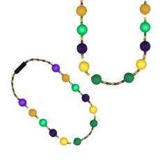 Light Up Party Balls Mardi Gras Beaded Festival Necklace All Products Light Up Party Balls Mardi Gras Beaded Festival Necklace All Products 6
