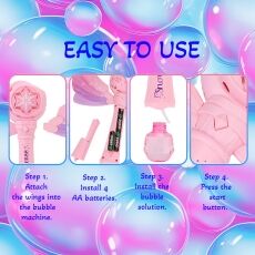 Light Up Musical Butterfly Bubble Wand All Products Light Up Musical Butterfly Bubble Wand All Products 7