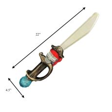 Light Up Pirate Katana Skull Bubble Wand with Robotic Sounds All Products Light Up Pirate Katana Skull Bubble Wand with Robotic Sounds All Products 4