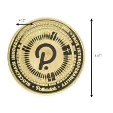 Polkadot Blockchain Crypto Gold Plated Coin All Products Polkadot Blockchain Crypto Gold Plated Coin All Products 4