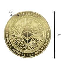 Ethereum Classic Blockchain Crypto Gold Plated Coin All Products Ethereum Classic Blockchain Crypto Gold Plated Coin All Products 5
