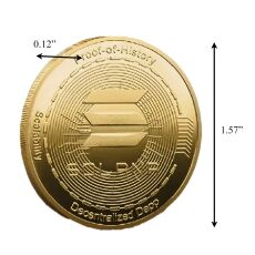 Solana Decentralized Depp Blockchain Crypto Gold Plated Coin All Products Solana Decentralized Depp Blockchain Crypto Gold Plated Coin All Products 5