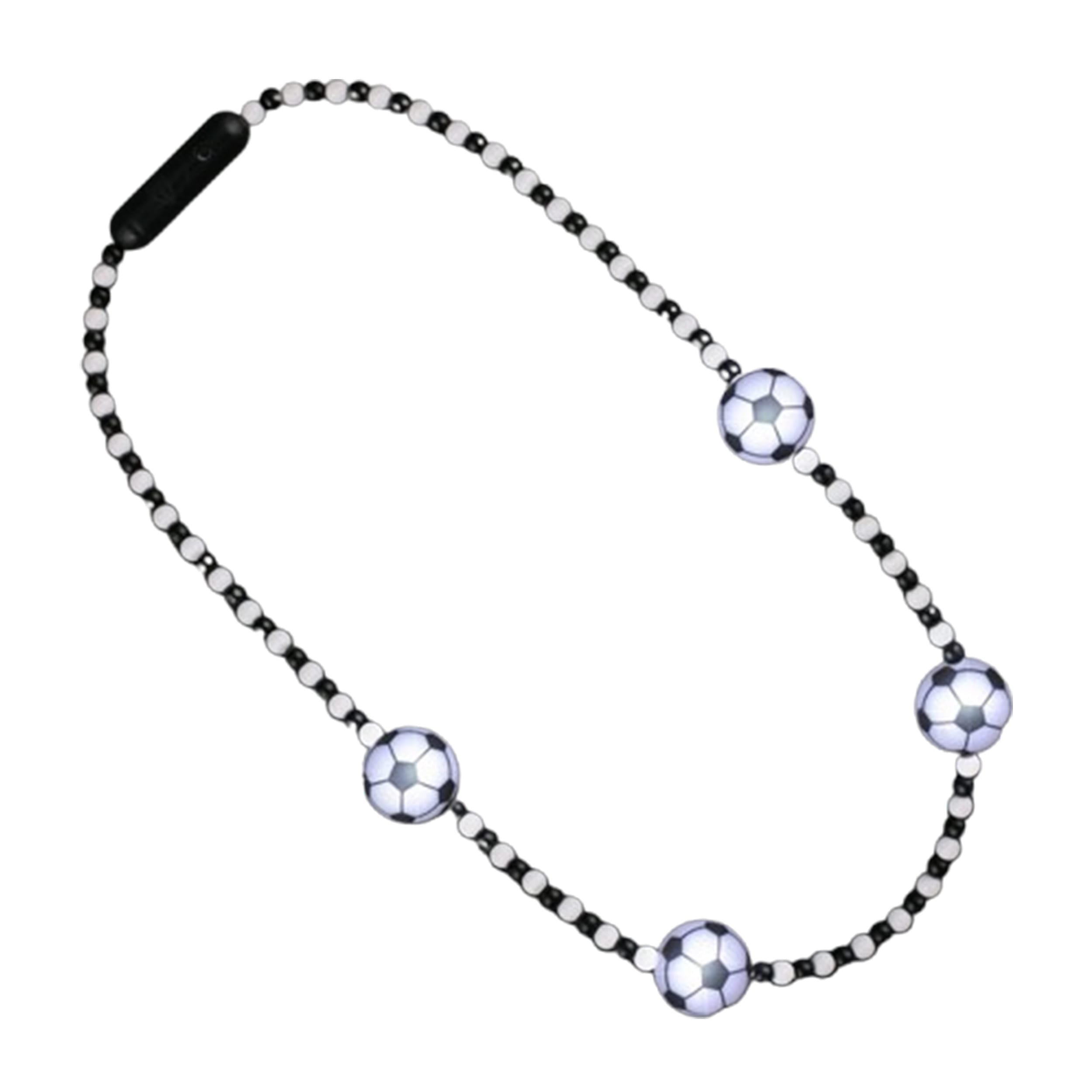 LED Soccer Balls Beaded Necklace All Products LED Soccer Balls Beaded Necklace All Products 3