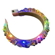 Light Up LED Iridescent Braid Headband All Products Light Up LED Iridescent Braid Headband All Products 5