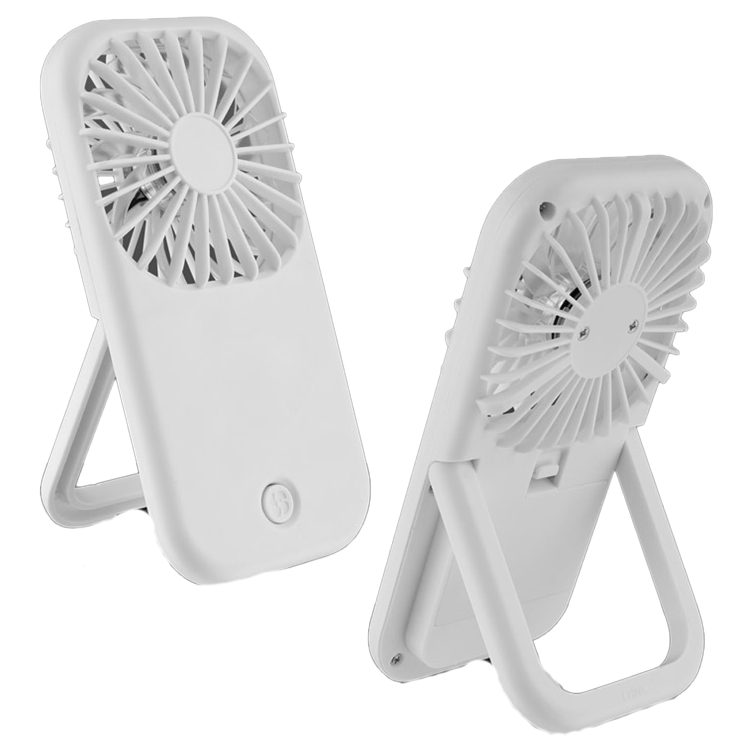 Portable White Handheld Fan with Kickstand All Products Portable White Handheld Fan with Kickstand All Products 5