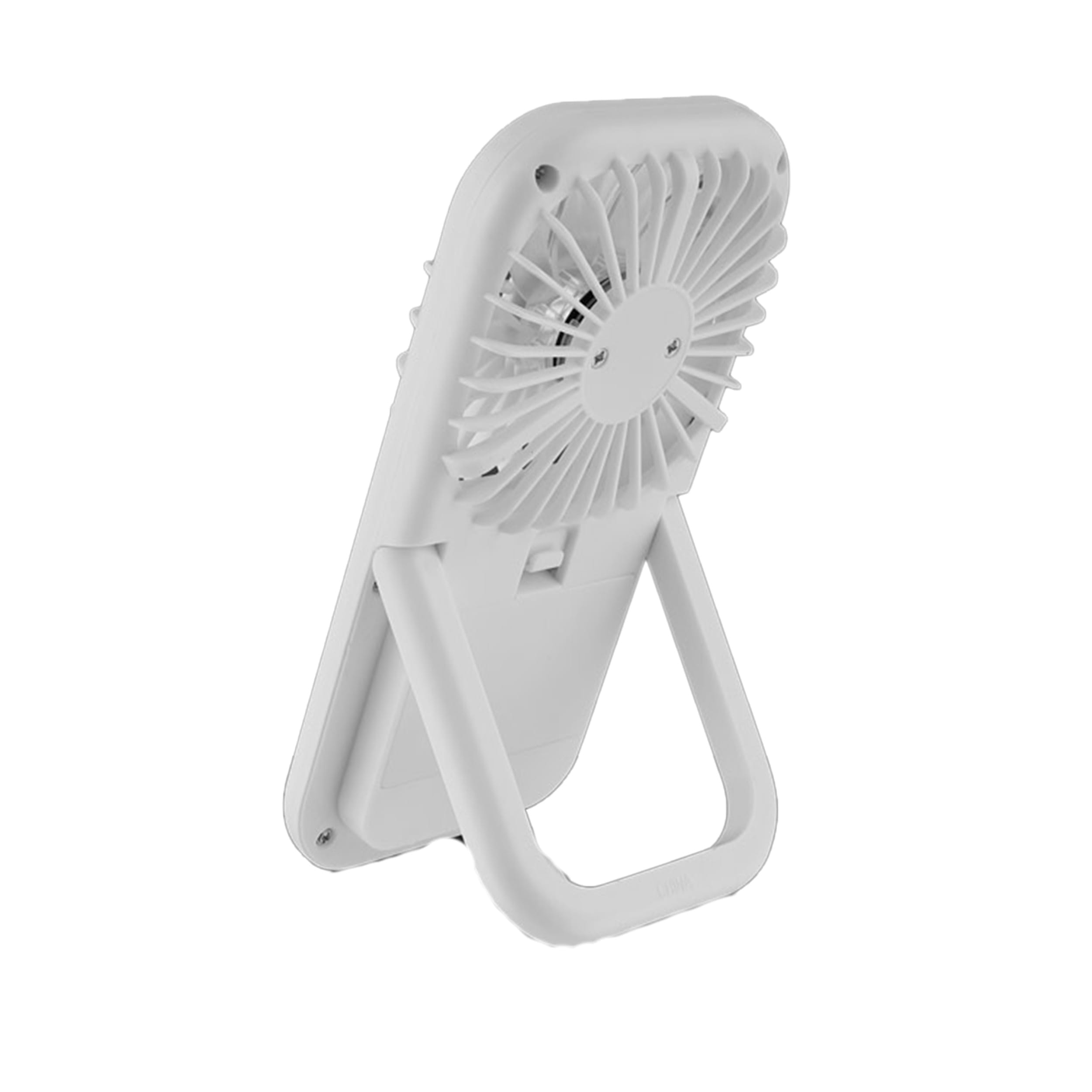 Portable White Handheld Fan with Kickstand All Products Portable White Handheld Fan with Kickstand All Products 6