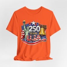 250 Years USA graphic tee | American flag, Statue of Liberty, Liberty Bell 4th of July 250 Years USA graphic tee | American flag, Statue of Liberty, Liberty Bell 4th of July 10