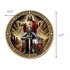Warrior of Faith Challenge Gold Plated Coin All Products Warrior of Faith Challenge Gold Plated Coin All Products 6