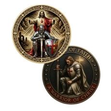 Warrior of Faith Challenge Gold Plated Coin All Products Warrior of Faith Challenge Gold Plated Coin All Products 7