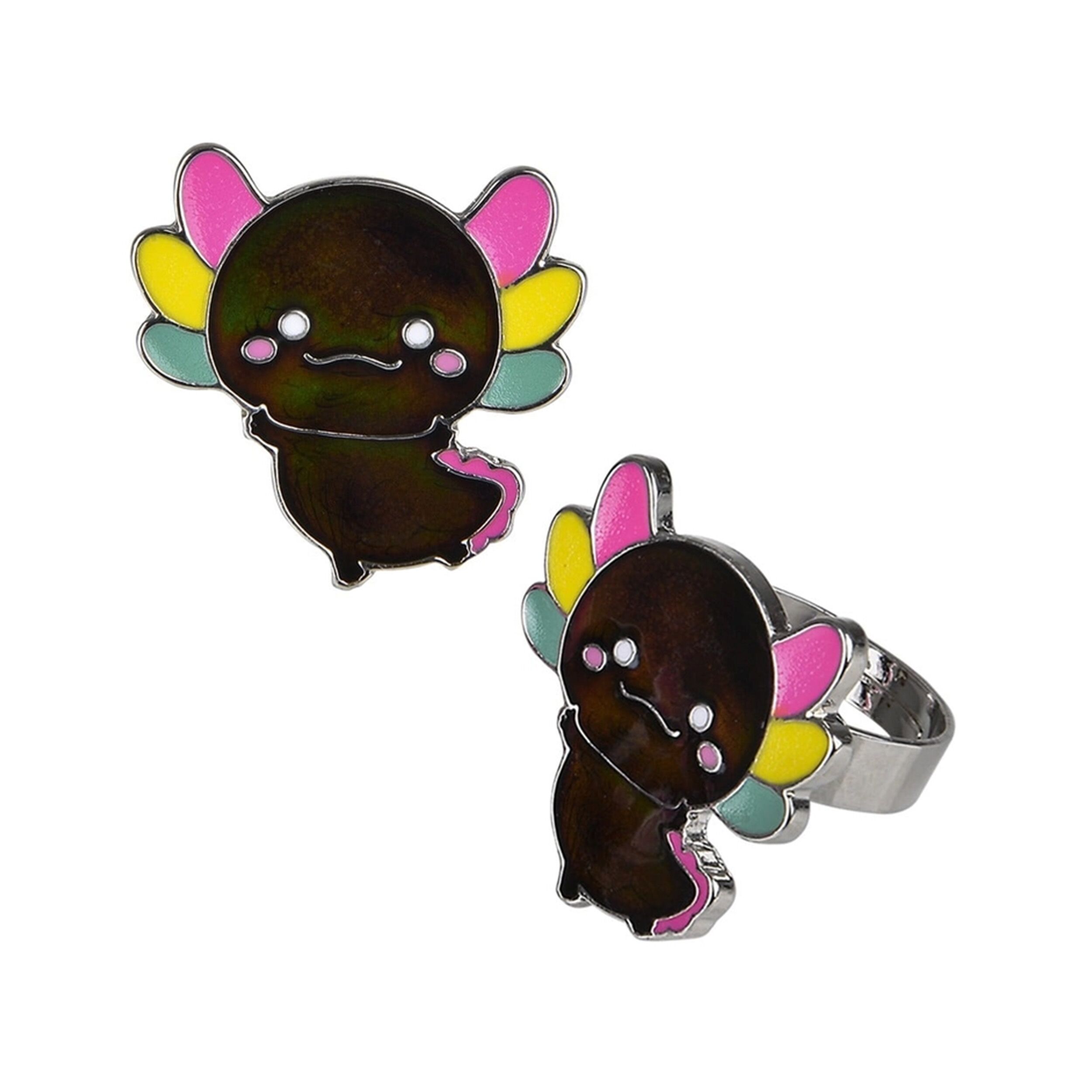 Adjustable Assorted Axolotl Themed Mood Ring Collect Them All All Products Adjustable Assorted Axolotl Themed Mood Ring Collect Them All All Products 6