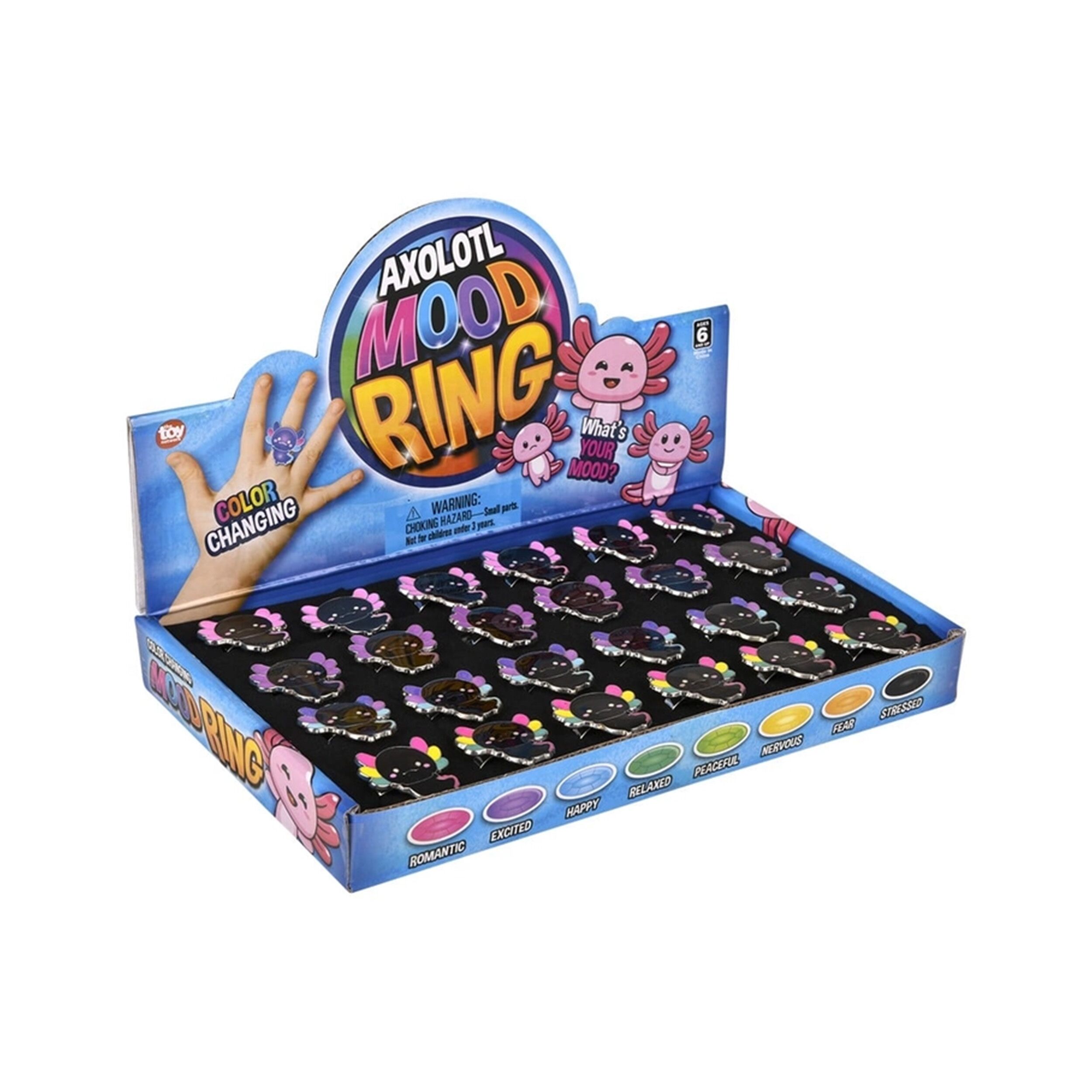 Adjustable Assorted Axolotl Themed Mood Ring Collect Them All All Products Adjustable Assorted Axolotl Themed Mood Ring Collect Them All All Products 10