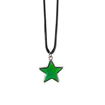 Color Changing Star Charm Mood Necklace All Products 3
