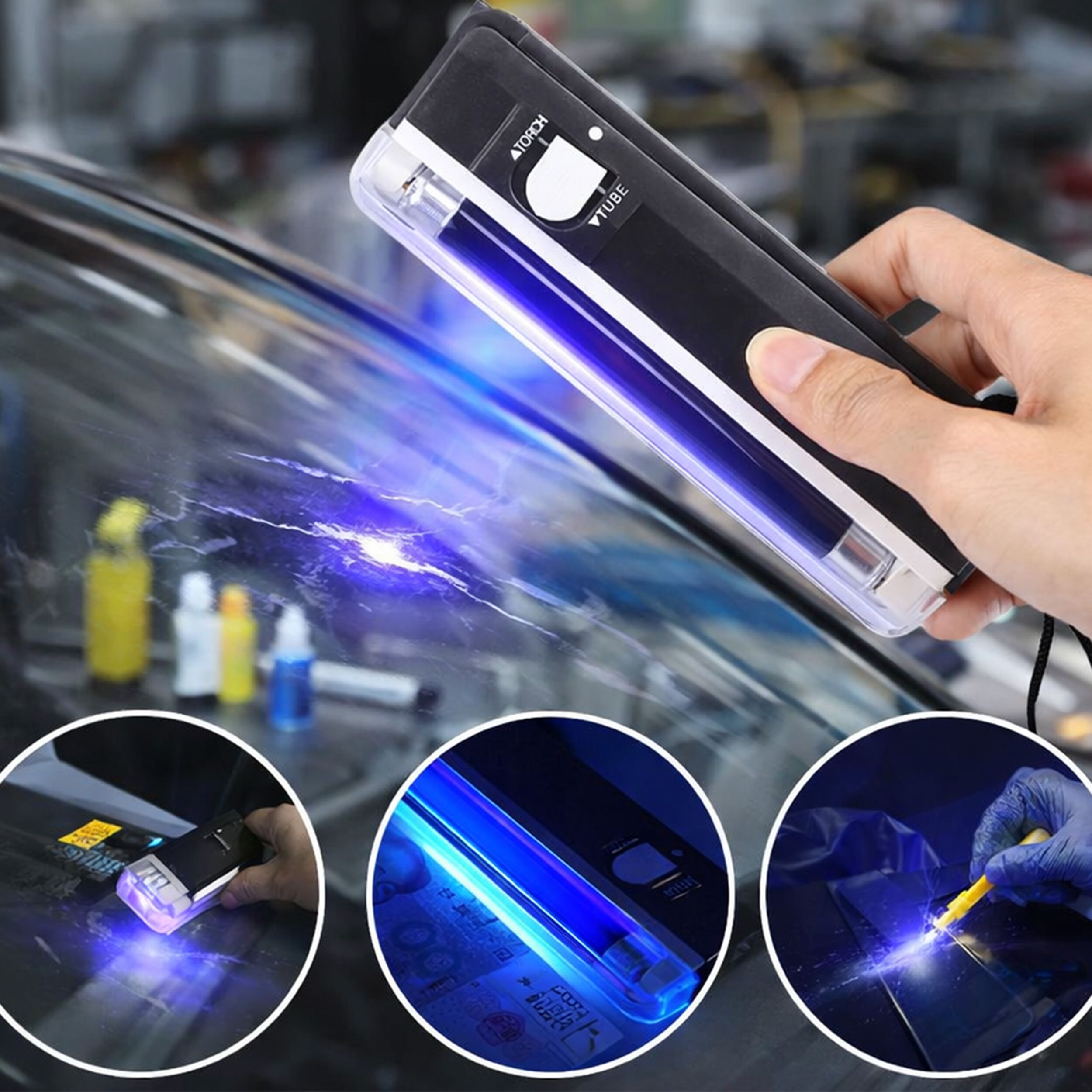 Pack of 12 Handheld UV Black Light Torch All Products Pack of 12 Handheld UV Black Light Torch All Products 7