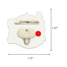 250 Years USA Patriotic Flashing Body Light Lapel Pin 4th of July 250 Years USA Patriotic Flashing Body Light Lapel Pin 4th of July 6